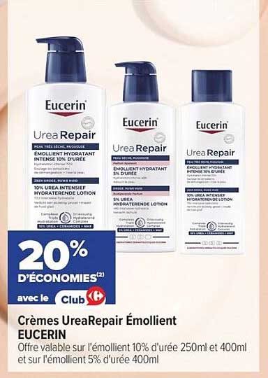 Crèmes UreaRepair EUCERIN