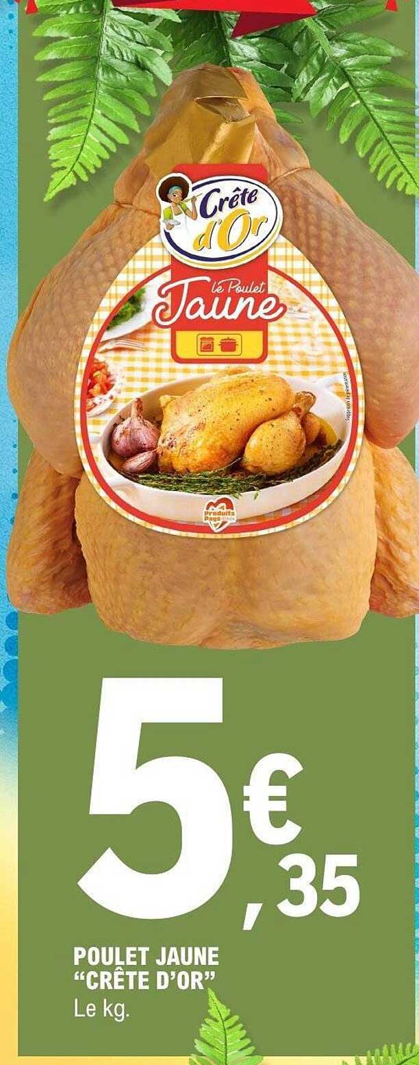 Crête d'Or Poulet Jaune