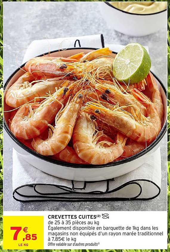 CREVETTES CUITES