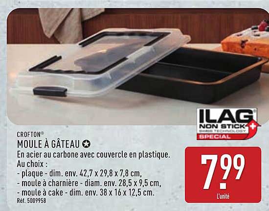 CROFTON Moule à gâteau