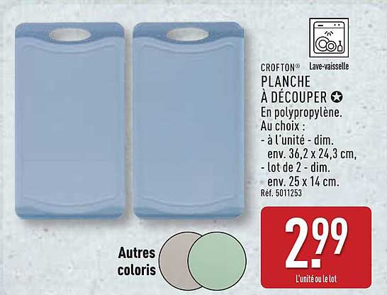 CROFTON PLANCHE À DÉCOUPER