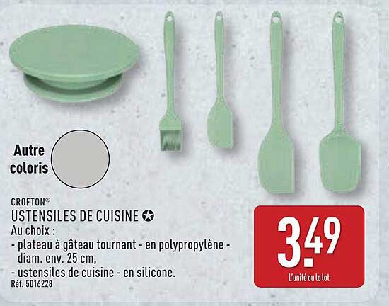 CROFTON USTENSILES DE CUISINE
