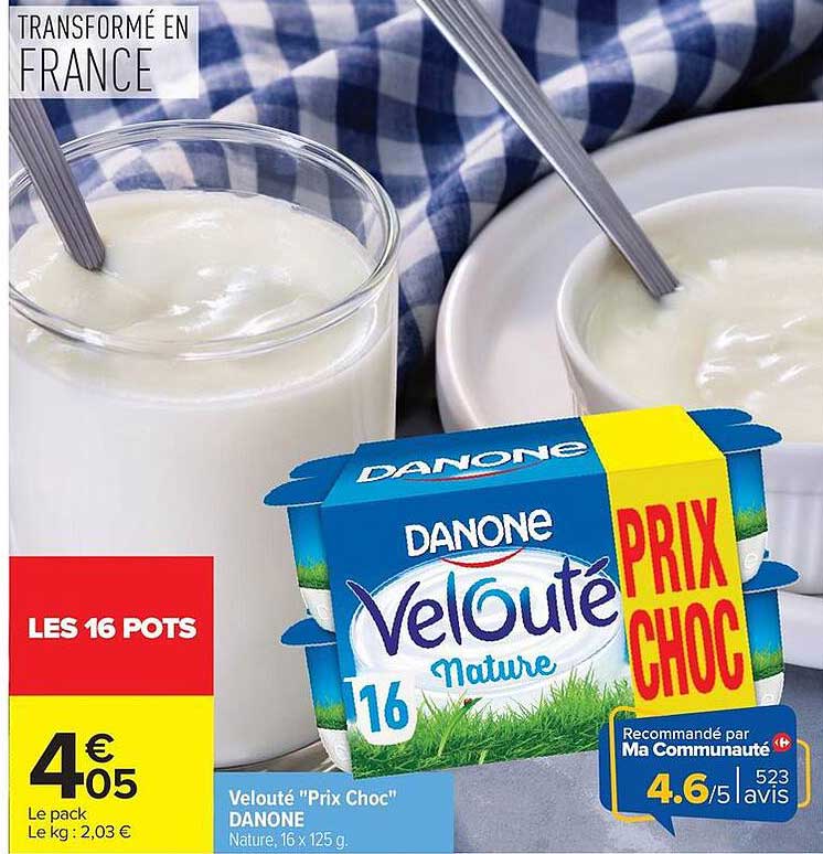 Danone Velouté Nature