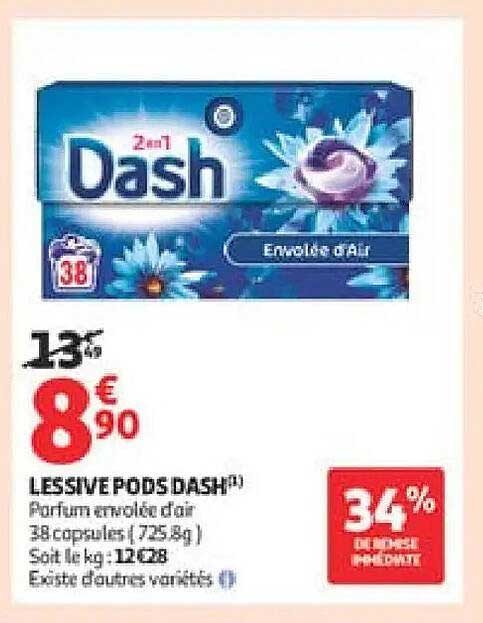 Dash Lessive Pods