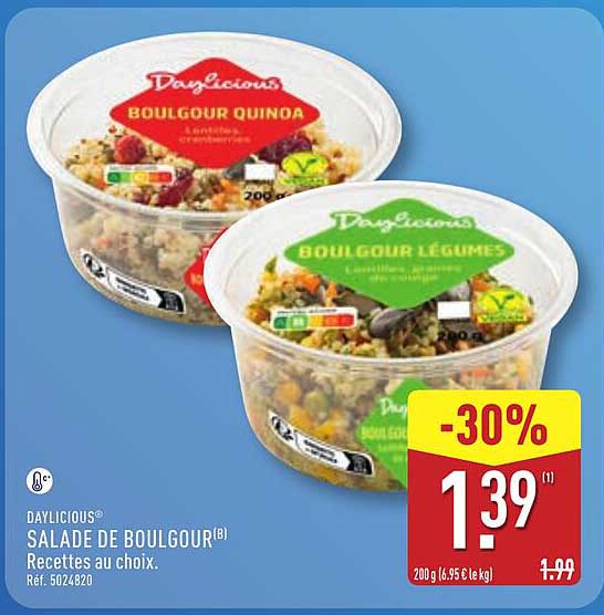 Daylicious Salade de Boulgour