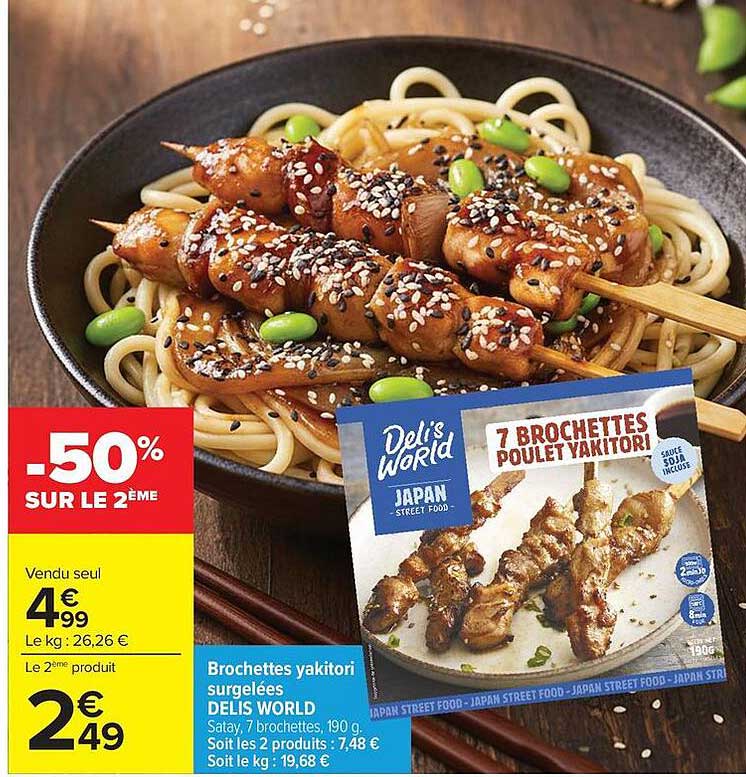 Delis World Brochettes yakitori