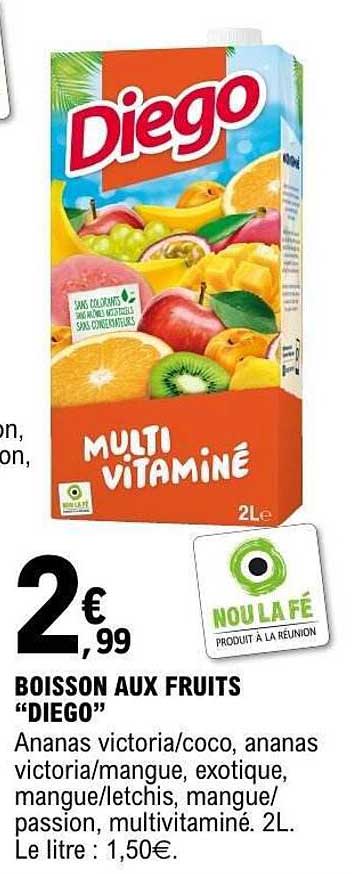 Diego Multi Vitaminé