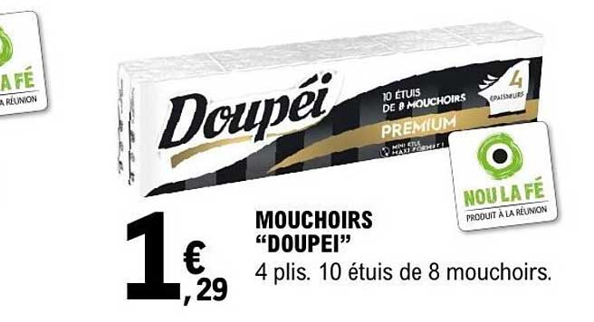 Doupei MOUCHOIRS