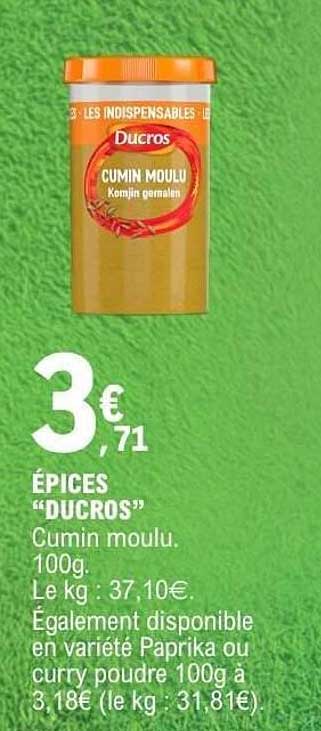 Ducros Cumin moulu