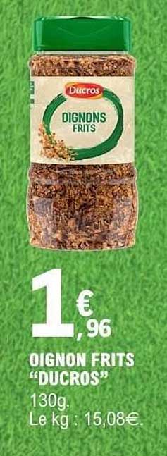 Ducros OIGNONS FRITS