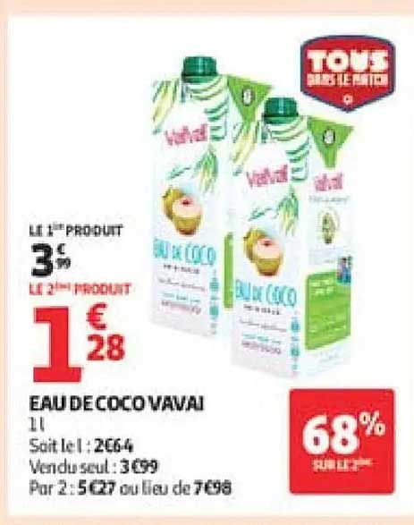 EAU DE COCO VAVALI
