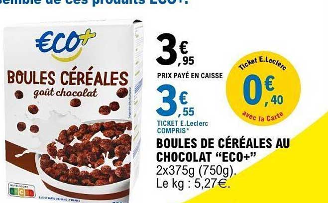 Eco+ Boules céréales