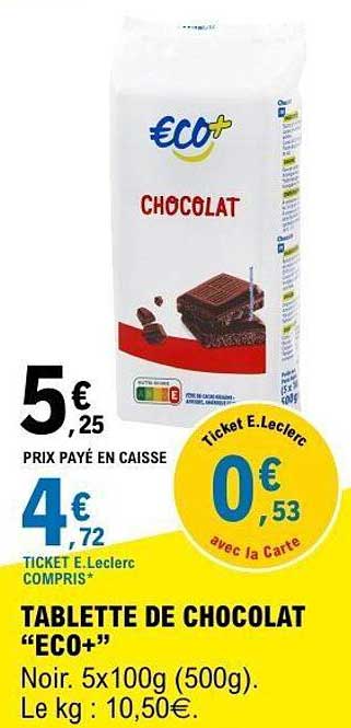 Eco+ Chocolat