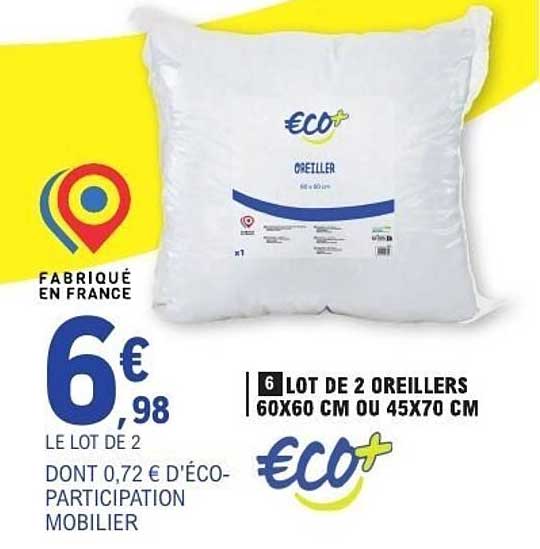 ECO+ OREILLER