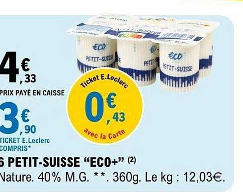 ECO+ PETIT-SUISSE