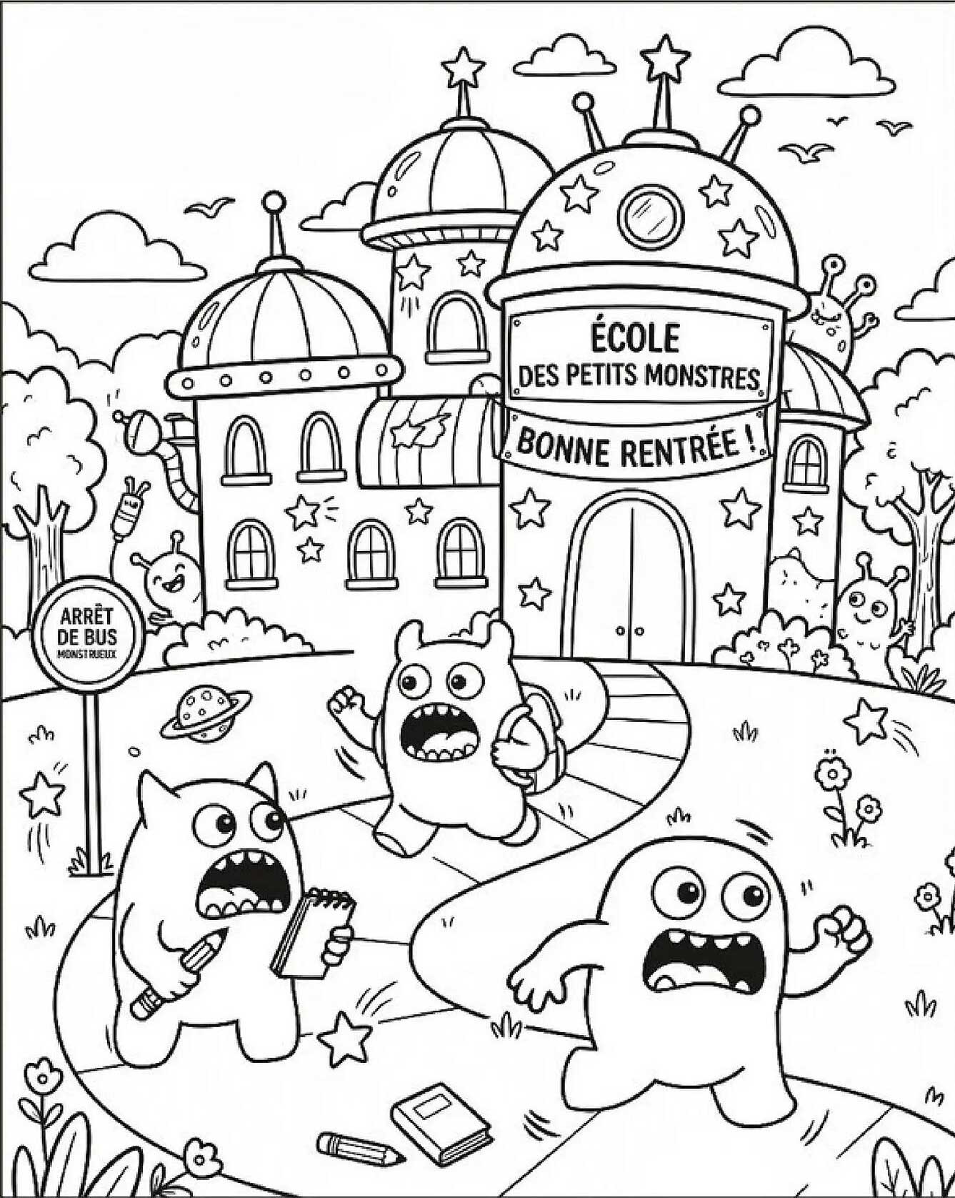 ÉCOLE DES PETITS MONSTRES