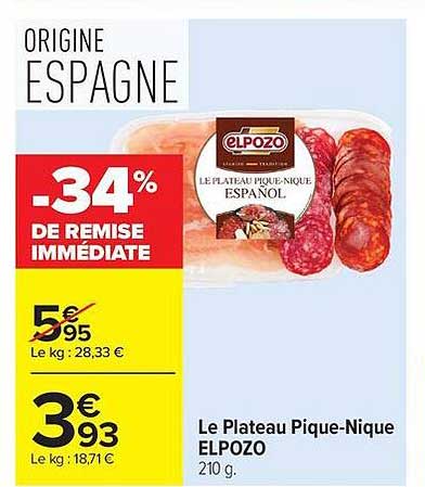 El Pozo Le Plateau Pique-Nique