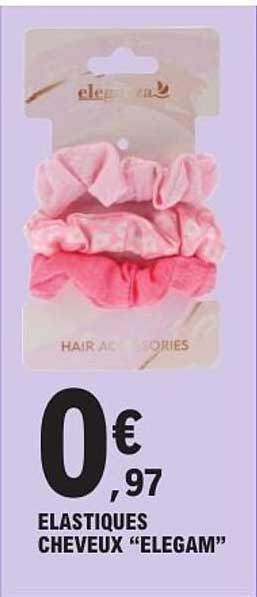 ELASTIQUES CHEVEUX “ELEGAM”