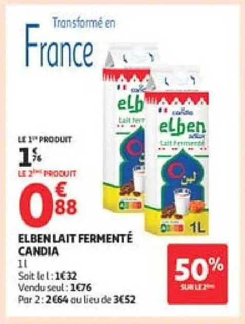 ELBENLAIT FERMENTÉ CANDIA
