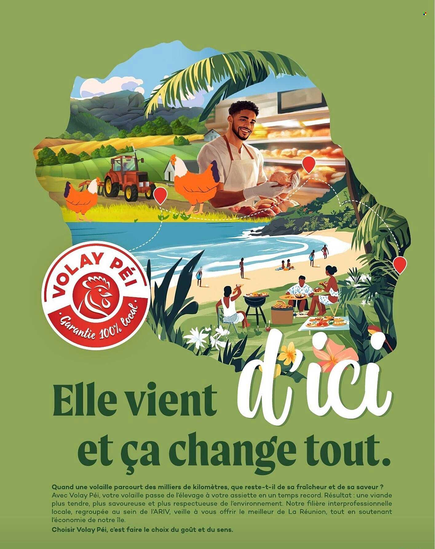 Elle vient d'ici