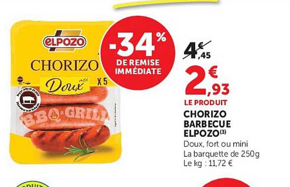 ELPOZO CHORIZO BARBECUE