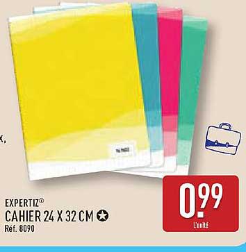 EXPERTIZ® CAHIER 24 X 32 CM