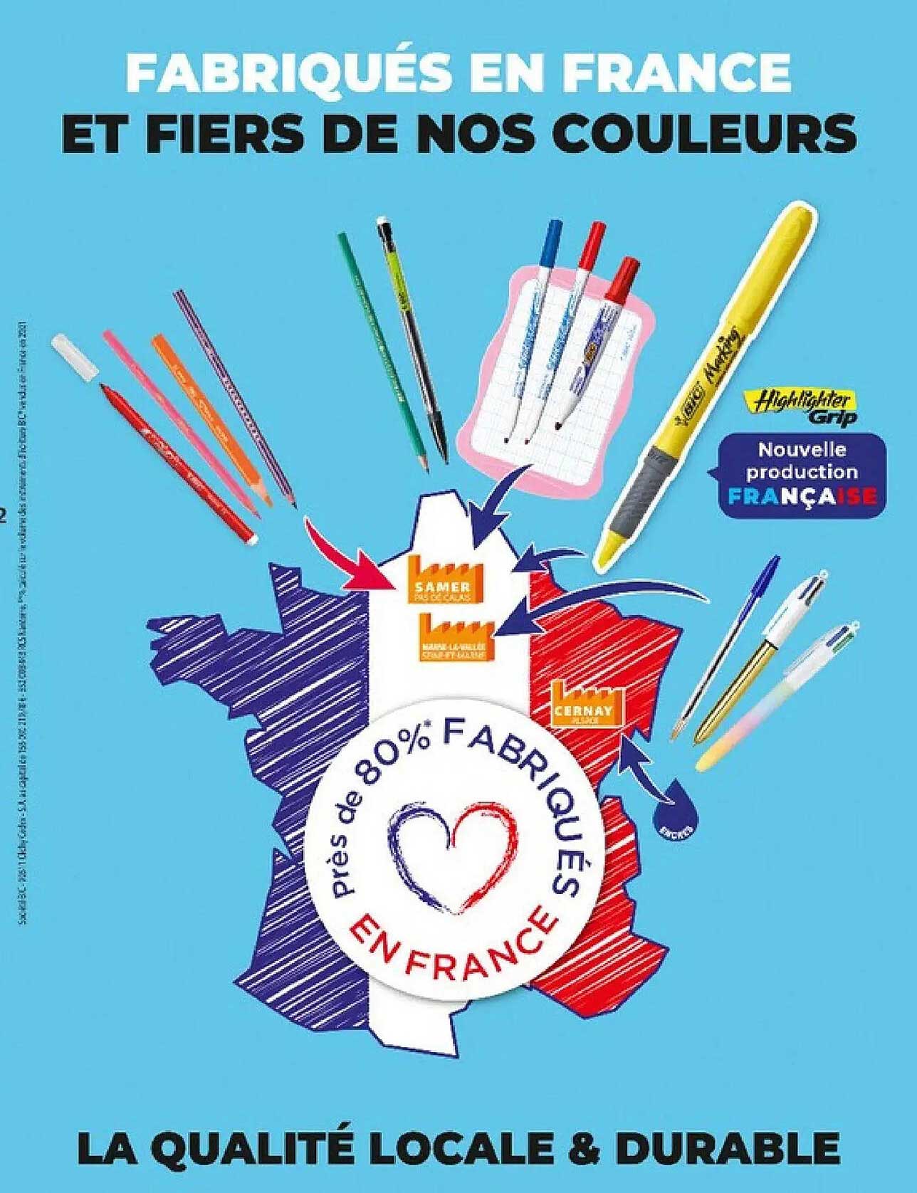 FABRIQUÉES EN FRANCE