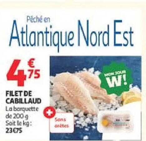 FILET DE CABILLAUD