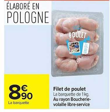 Filet de poulet
