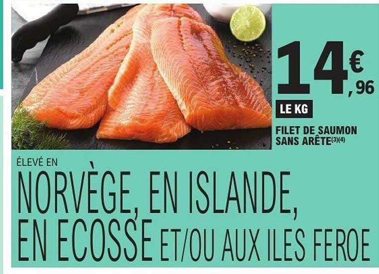 FILET DE SAUMON SANS ARETE