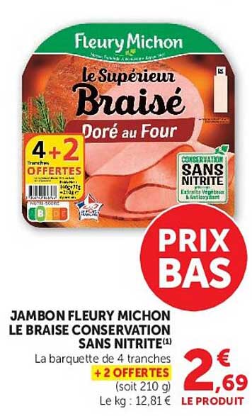 Fleury Michon Le Supérieur Braisé