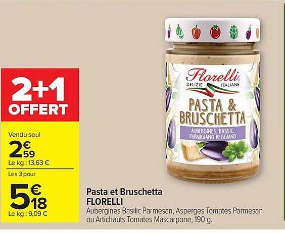 Florelli Pasta & Bruschetta