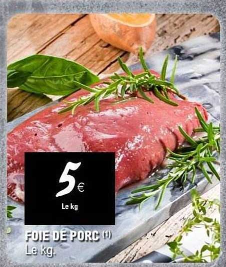FOIE DE PORC