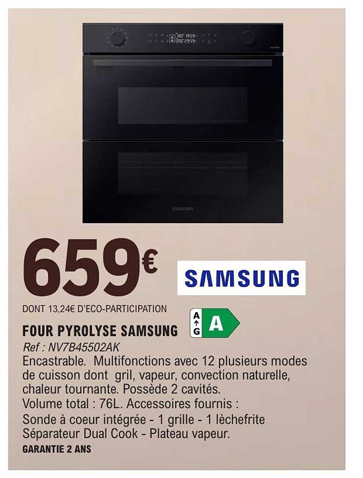 FOUR PYROLYSE SAMSUNG