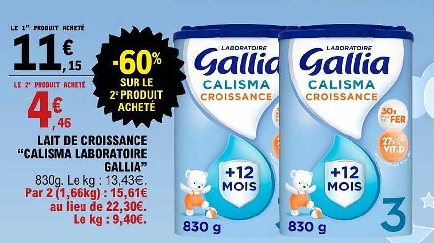 Gallia Calisma Croissance
