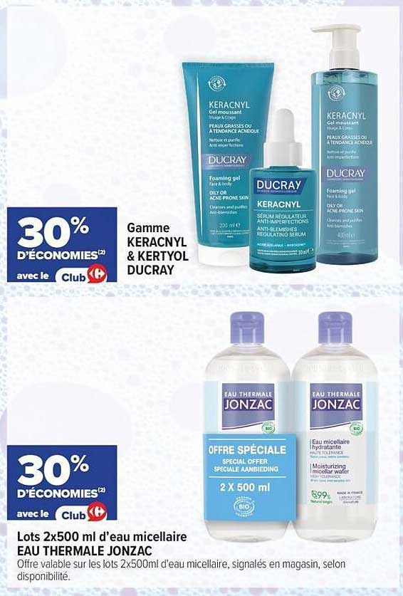 Gamme KERACNYL & KERTYOL DUCRAY