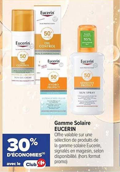 Gamme Solaire EUCERIN