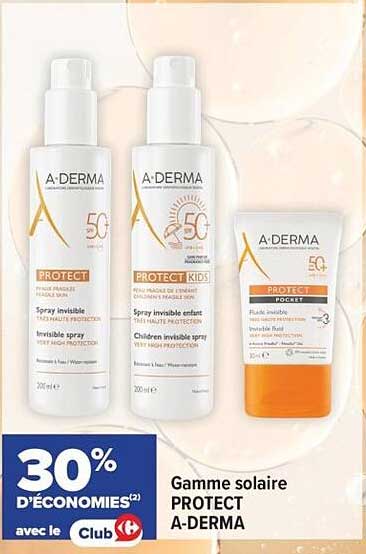 Gamme solaire PROTECT A-DERMA