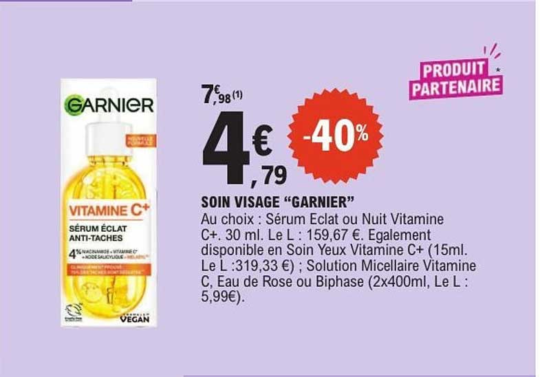 GARNIER VITAMINE C+