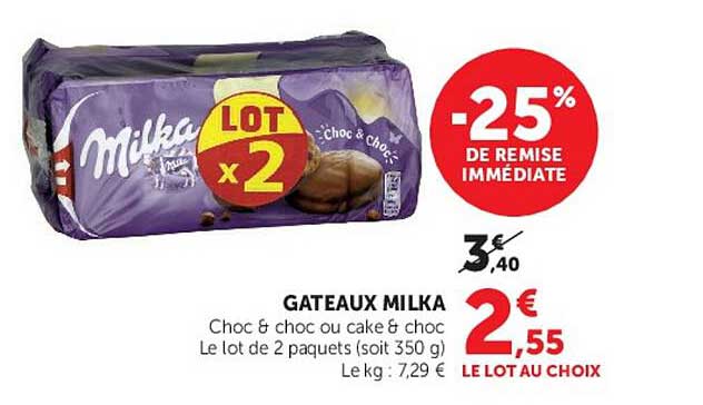 GATEAUX MILKA