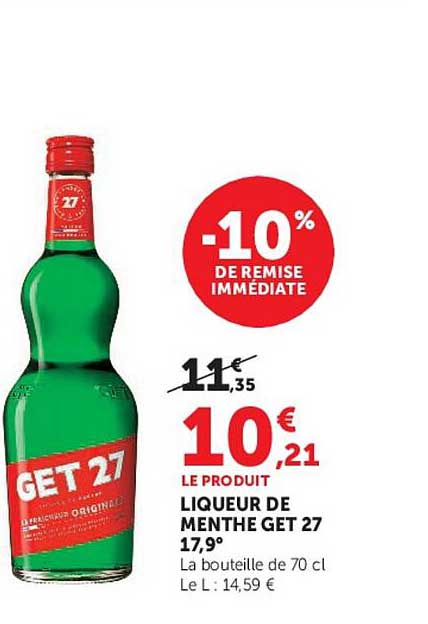 GET 27 Liqueur de Menthe