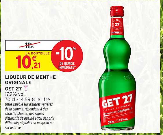 GET 27 Liqueur de menthe originale
