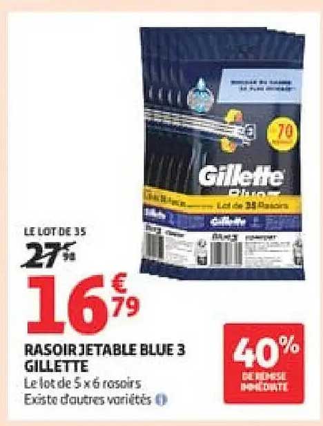 Gillette Blue 3