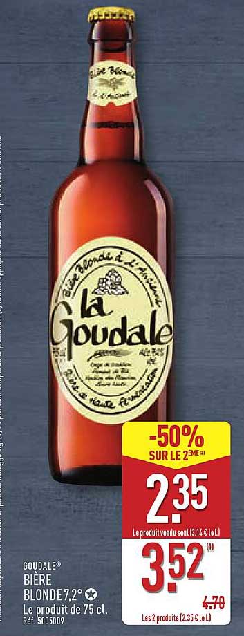Goudale BIÈRE BLONDE 7,2°