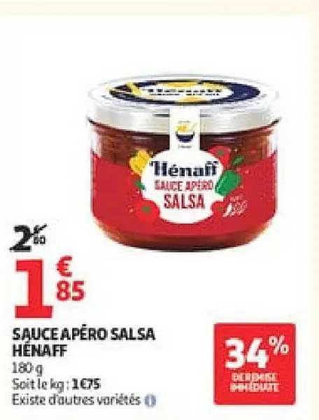 Hénaff Sauce apéro salsa