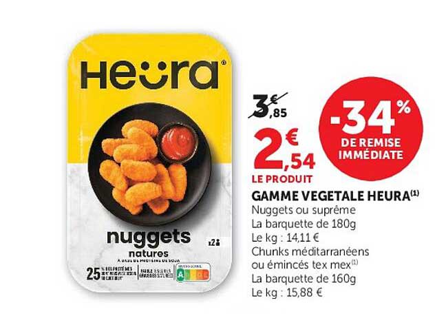 Heura nuggets natures