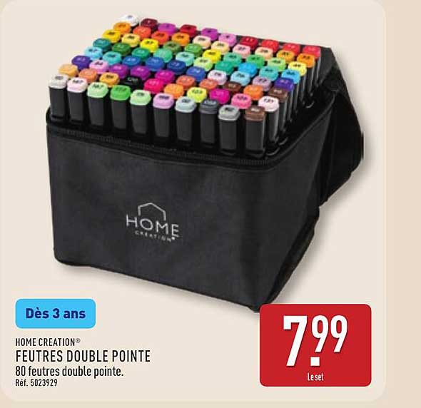 HOME CREATION FEUTRES DOUBLE POINTE