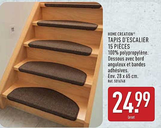 HOME CREATION Tapis d'escalier