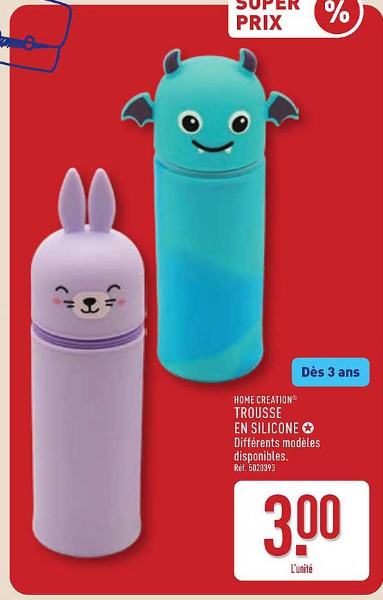 Home Creation Trousse en silicone