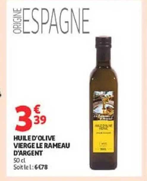 Huile d’olive vierge le rameau d’argent
